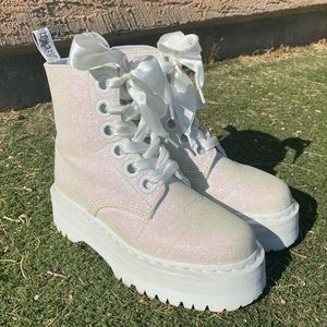 white molly doc martens